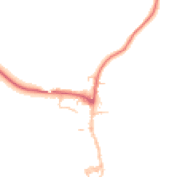 Daytime road noise heatmap for NE66 3NL