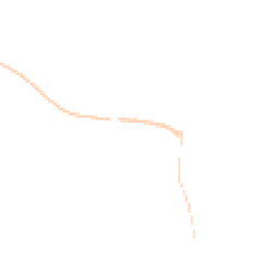 Night-time road noise heatmap for NE66 3NN
