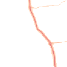 Night-time road noise heatmap for NE66 3NR