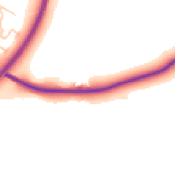 Daytime road noise heatmap for NE66 3PB