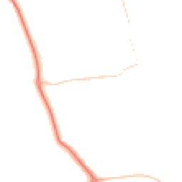 Night-time road noise heatmap for NE66 3PD