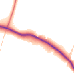 Daytime road noise heatmap for NE66 3PG