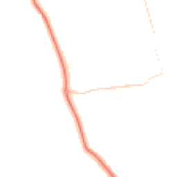 Night-time road noise heatmap for NE66 3PN