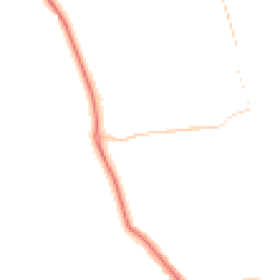 Night-time road noise heatmap for NE66 3PT