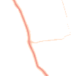 Night-time road noise heatmap for NE66 3PW