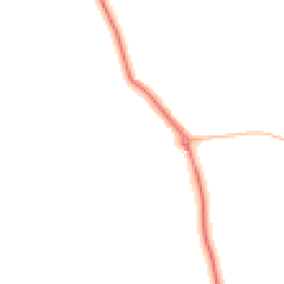 Night-time road noise heatmap for NE66 3PZ