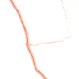 Night-time road noise heatmap for NE66 3QJ