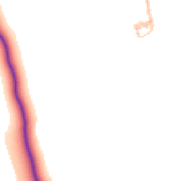 Daytime road noise heatmap for NE66 3QL