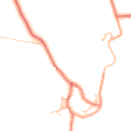 Daytime road noise heatmap for NE66 3QY