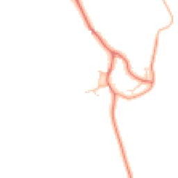 Daytime road noise heatmap for NE66 3RW