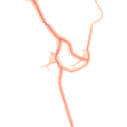 Daytime road noise heatmap for NE66 3SF
