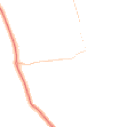 Night-time road noise heatmap for NE66 3SG
