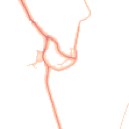 Daytime road noise heatmap for NE66 3SH