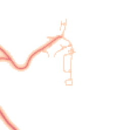 Daytime road noise heatmap for NE66 3TL