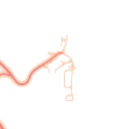 Daytime road noise heatmap for NE66 3TP