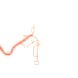 Daytime road noise heatmap for NE66 3TR