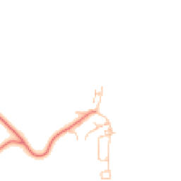 Daytime road noise heatmap for NE66 3TU