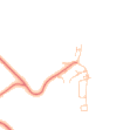 Daytime road noise heatmap for NE66 3TX