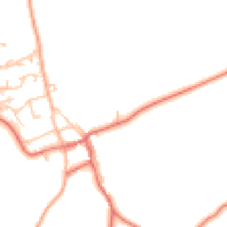 Daytime road noise heatmap for NE66 3XG