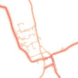 Daytime road noise heatmap for NE66 3XX