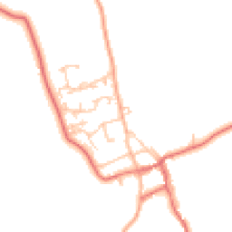 Daytime road noise heatmap for NE66 3YA