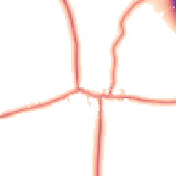 Daytime road noise heatmap for NE66 4AJ