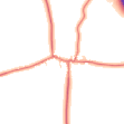 Daytime road noise heatmap for NE66 4AP