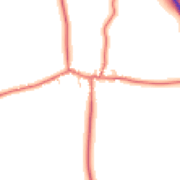 Daytime road noise heatmap for NE66 4AS