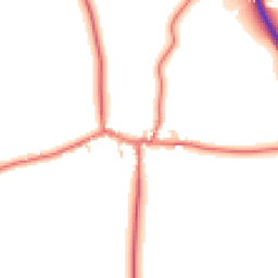 Daytime road noise heatmap for NE66 4AT