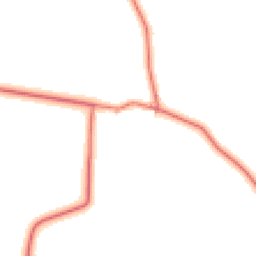 Daytime road noise heatmap for NE66 4ED
