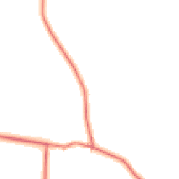 Daytime road noise heatmap for NE66 4EE