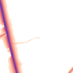Daytime road noise heatmap for NE66 4JD