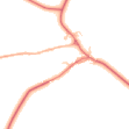 Daytime road noise heatmap for NE66 4RF
