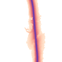 Daytime road noise heatmap for NE66 4SD
