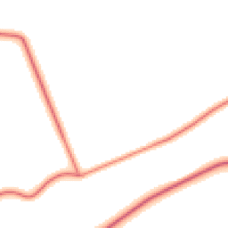 Daytime road noise heatmap for NE66 4UR