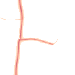 Daytime road noise heatmap for NE66 5NW