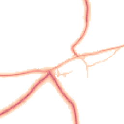 Daytime road noise heatmap for NE66 5PP