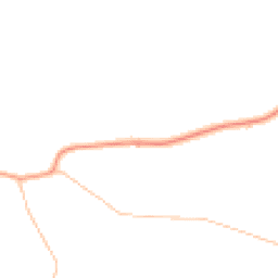 Daytime road noise heatmap for NE66 5RA