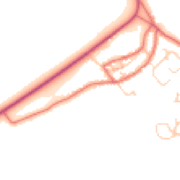 Daytime road noise heatmap for NE67 5AG