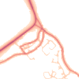 Daytime road noise heatmap for NE67 5AR