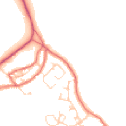 Daytime road noise heatmap for NE67 5BB