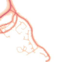 Daytime road noise heatmap for NE67 5BD