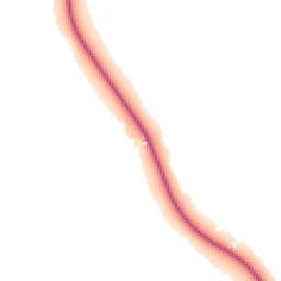 Daytime road noise heatmap for NE67 5BT