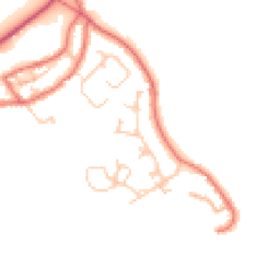 Daytime road noise heatmap for NE67 5EG