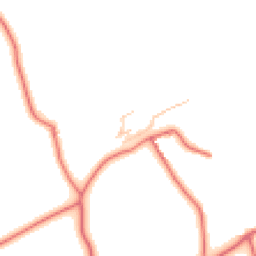 Daytime road noise heatmap for NE67 5EQ