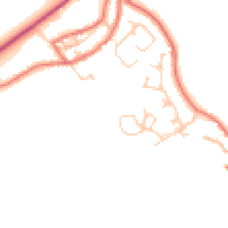 Daytime road noise heatmap for NE67 5FB