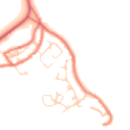 Daytime road noise heatmap for NE67 5GH
