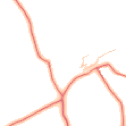 Daytime road noise heatmap for NE67 5HA