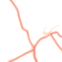 Daytime road noise heatmap for NE67 5HB
