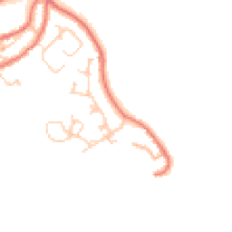Daytime road noise heatmap for NE67 5JQ